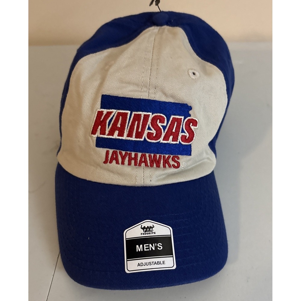 Kansas Jayhawks NCAA Adjustable Hat NWT